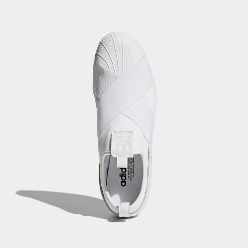 adidas originals superstar slip on men silver