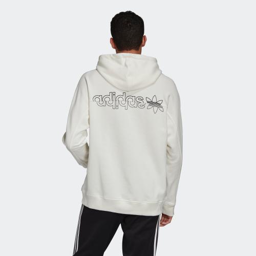 adidas originals ryv hoodie in grey