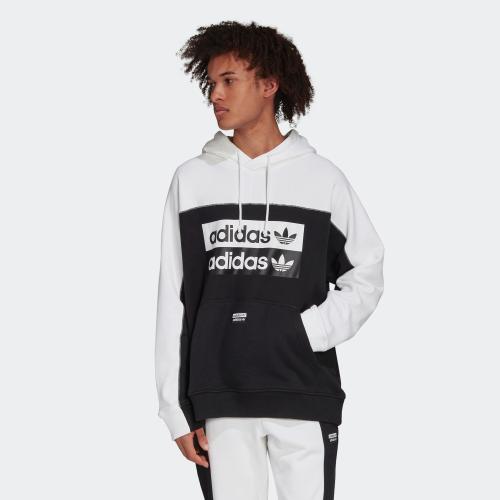 adidas originals ryv hoodie in grey