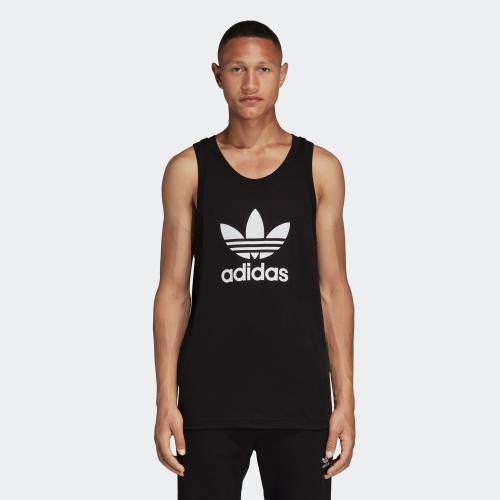 TREFOIL TANK TOP - BLACK | MEN | adidas 