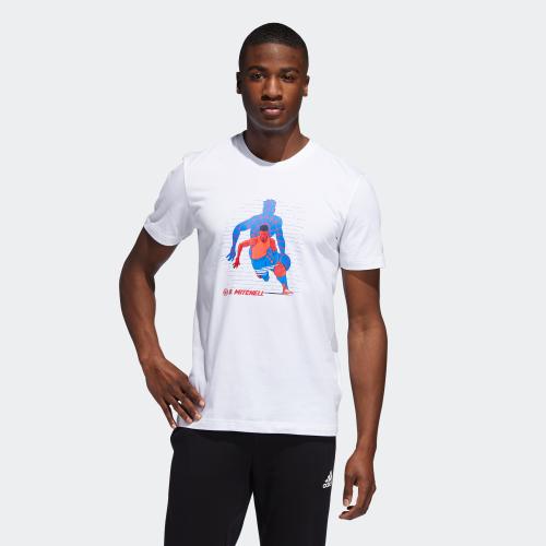 adidas donovan mitchell shirt