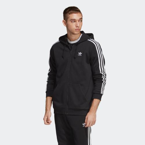 3 stripes hoodie adidas