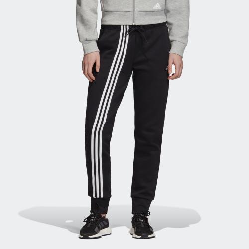 black and white adidas pants