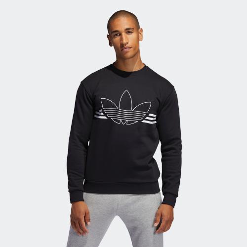 adidas outline crewneck sweatshirt