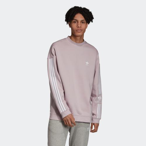 adidas pink crew neck sweatshirt