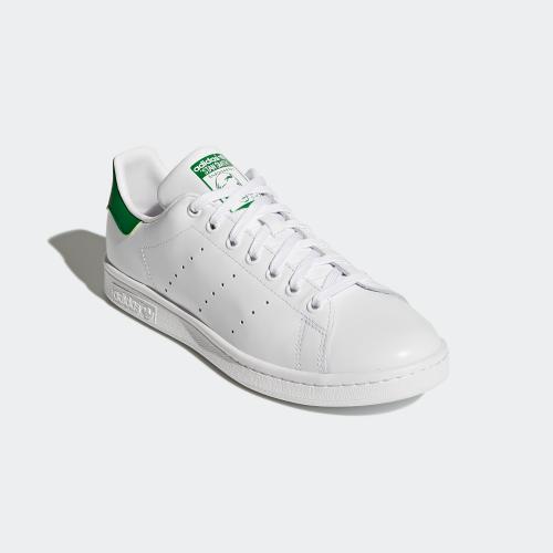 STAN SMITH SHOES - FTWWHT/CWHITE/GREEN 