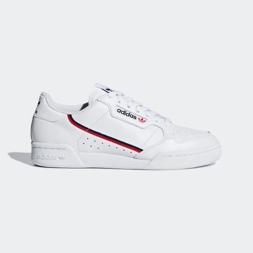 CONTINENTAL 80 SHOES - FTWWHT/SCARLE 