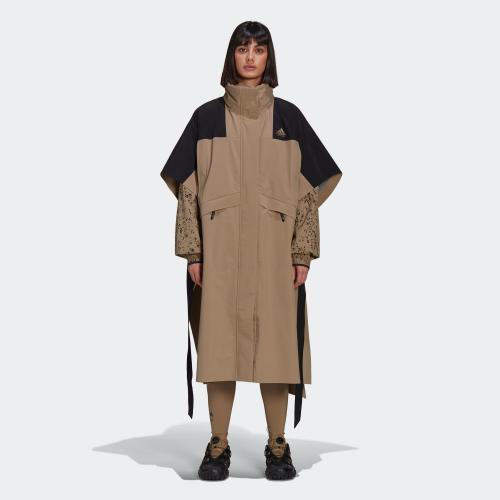 HYKE MOUNTAIN PONCHO - 卡其色| 女子| adidas(愛迪達)香港官方網上商店