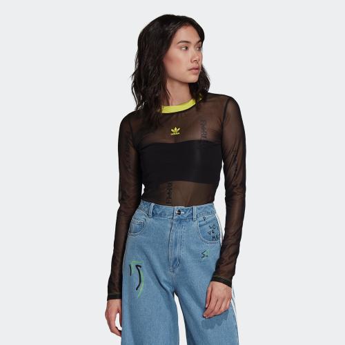 adidas sheer shirt