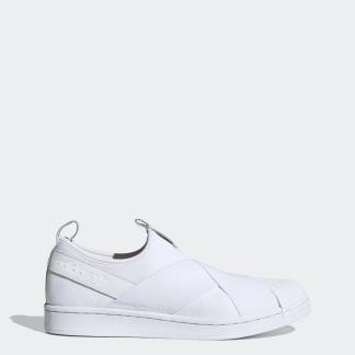 adidas originals superstar slip on men silver