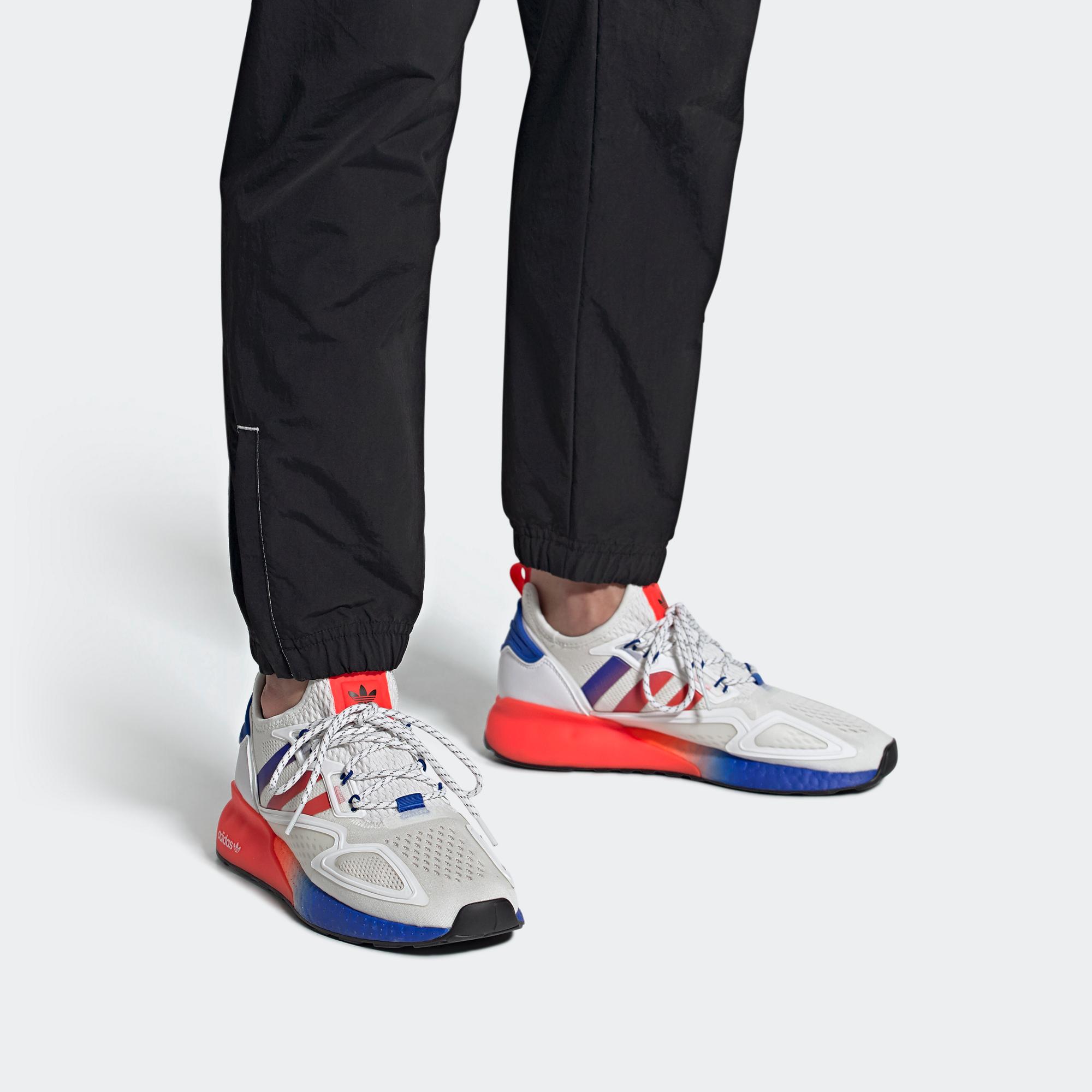 ZX 2K BOOST 運動鞋- 白色| 男子| adidas(愛迪達)香港官方網上商店