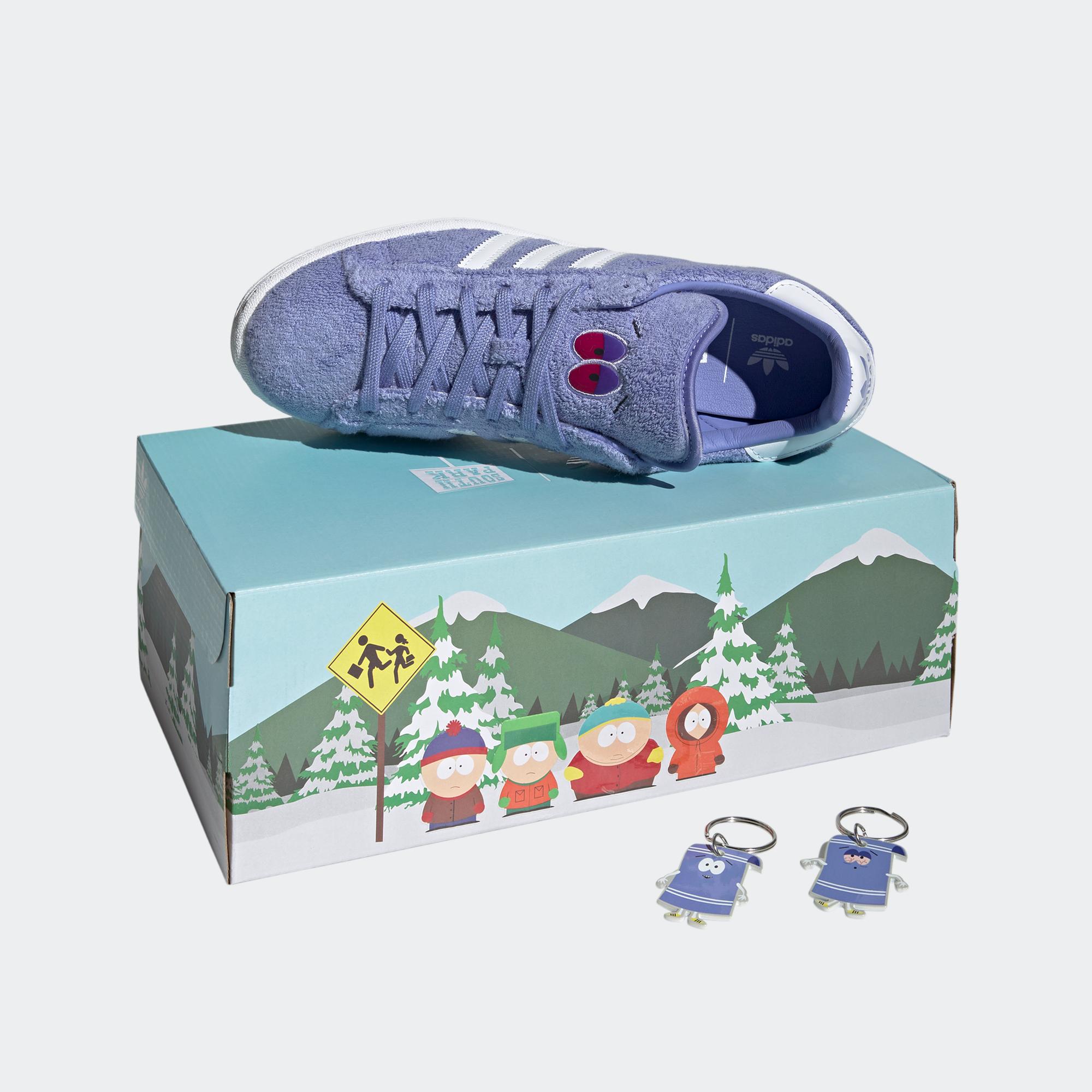 south park x adidas campus 80 towelie