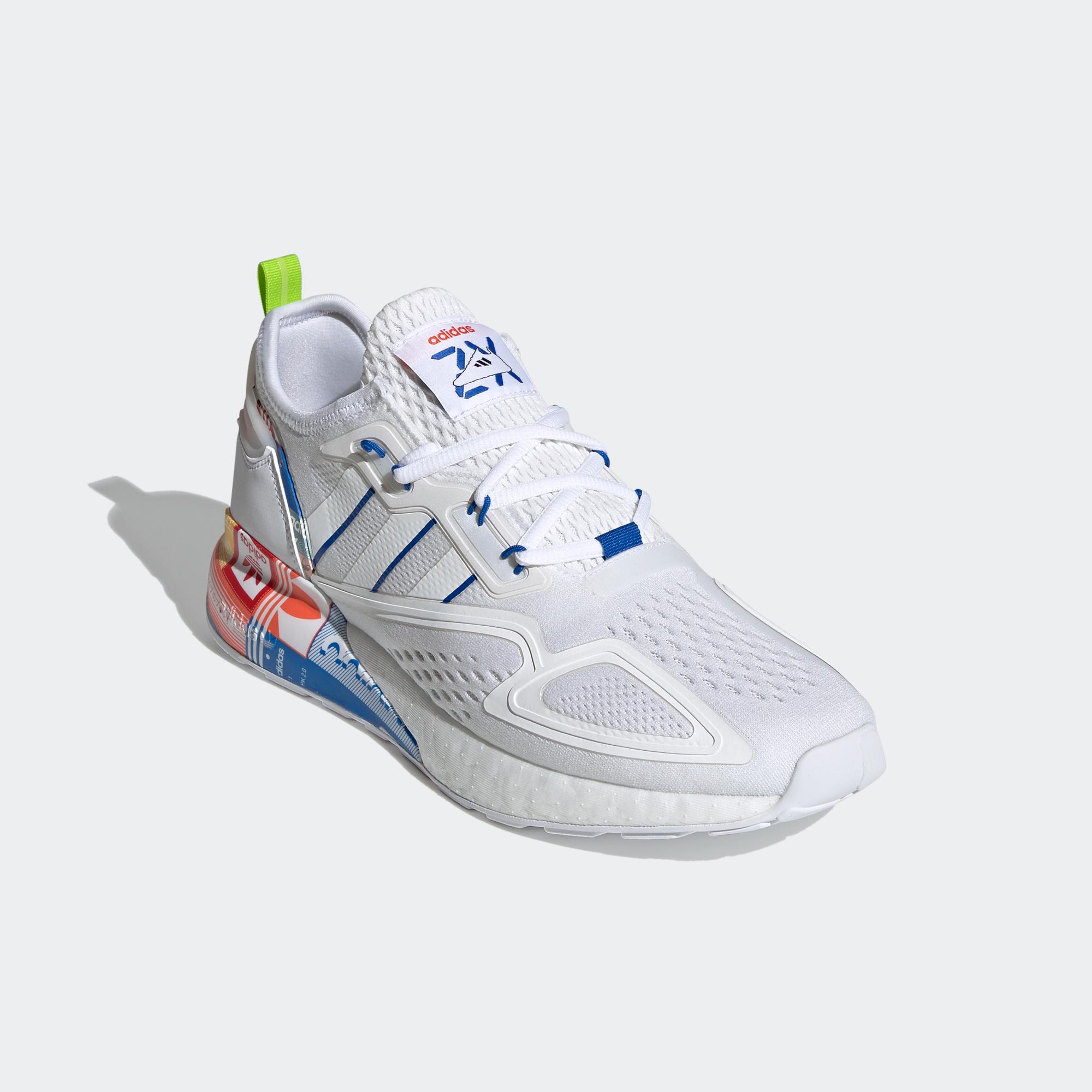 ZX 2K BOOST 運動鞋- 白色| 男子| adidas(愛迪達)香港官方網上商店