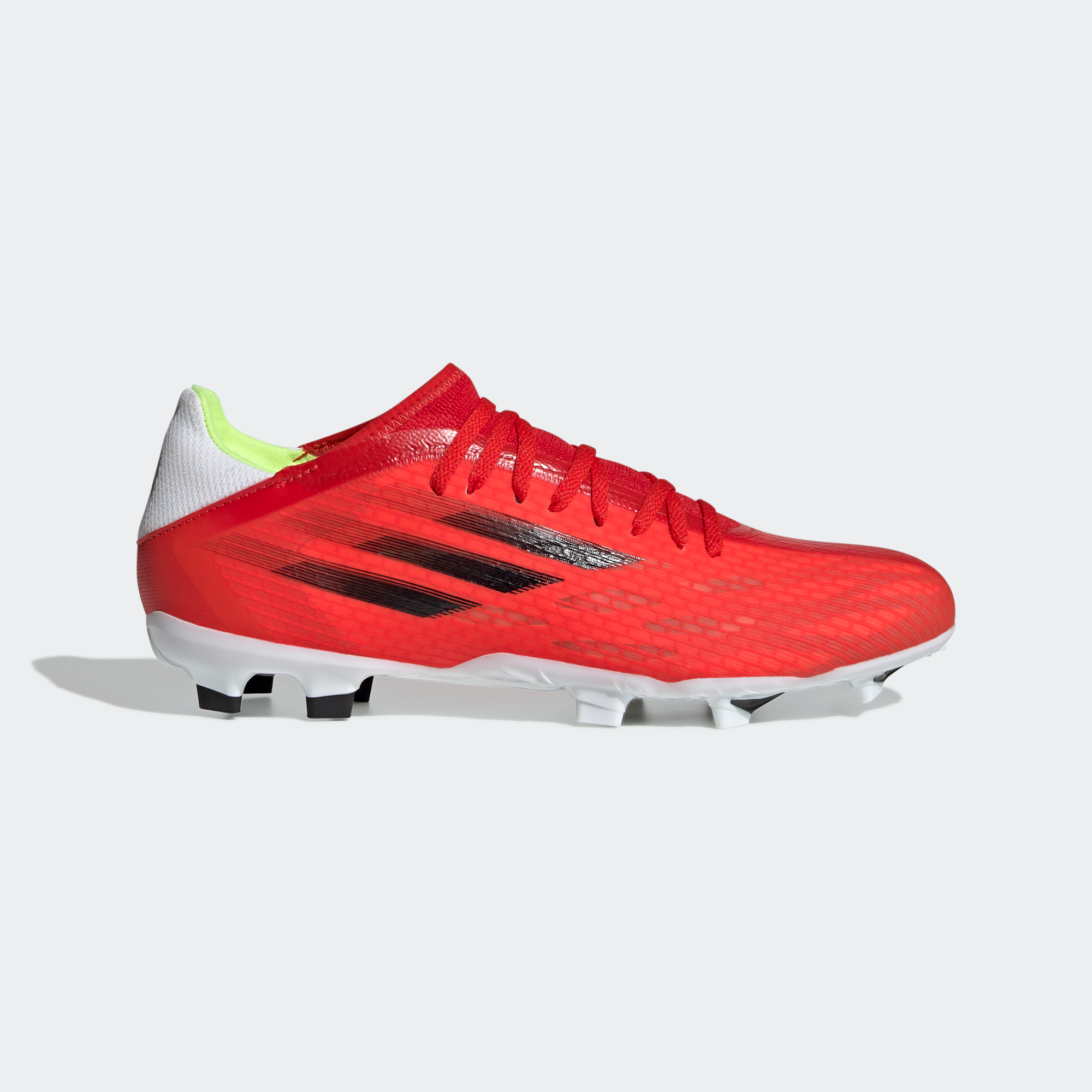 X SPEEDFLOW.3 FG 偏硬天然草場足球靴- 紅色| 女子,男子| adidas(愛迪 