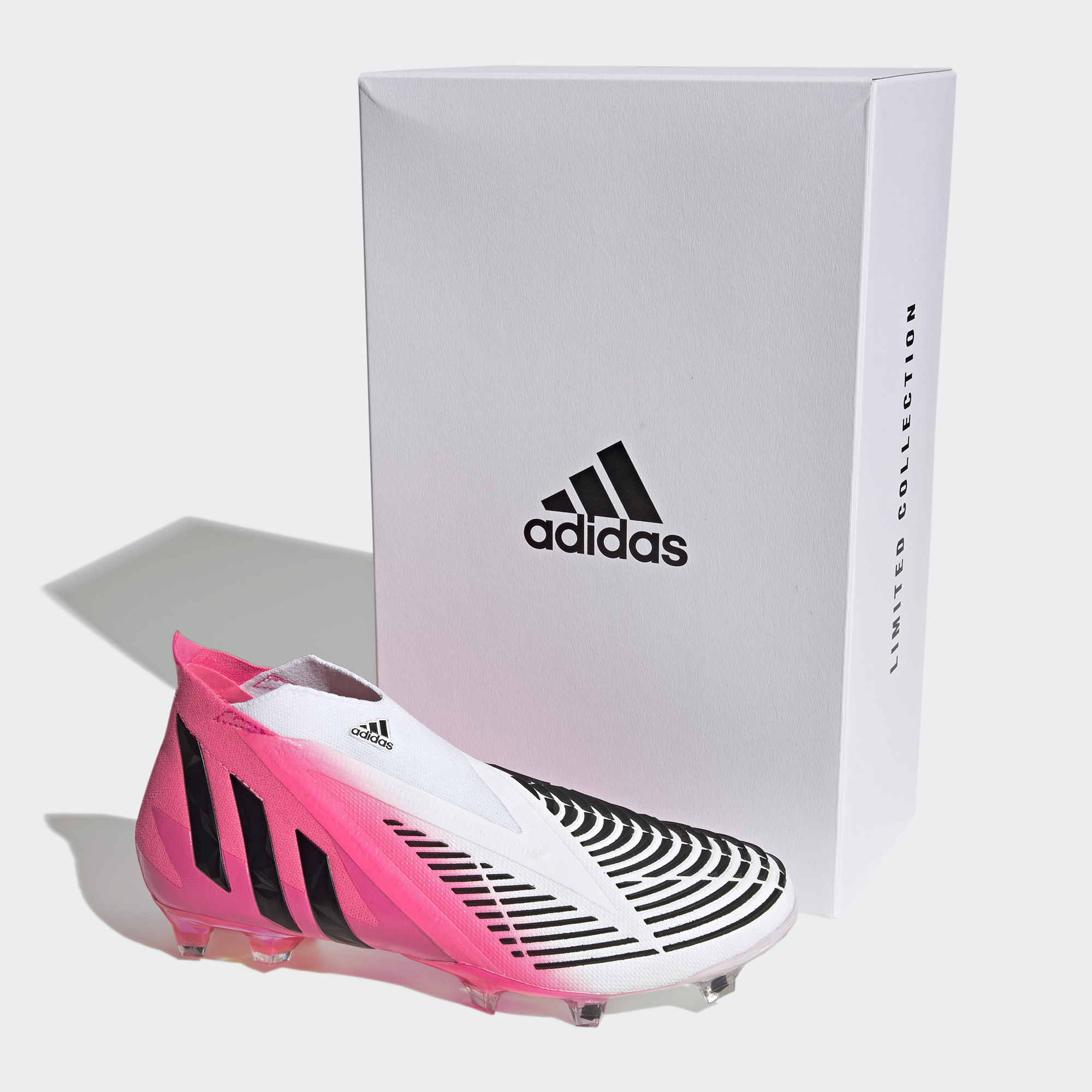 PREDATOR EDGE LETHAL ZONES+ 偏硬地場球靴- 粉紅色| 男子| adidas(愛 