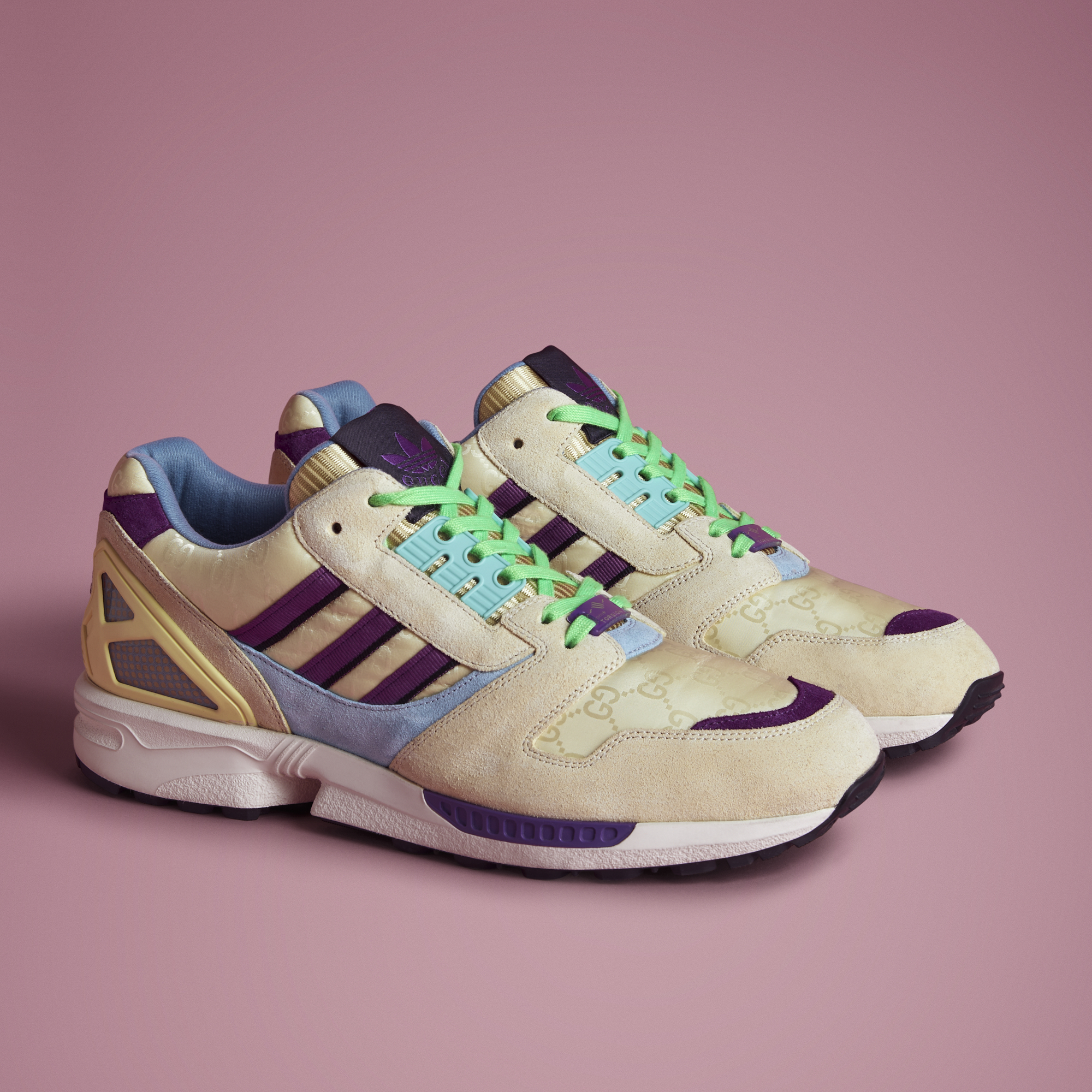 ADIDAS X GUCCI 男裝ZX8000 運動鞋- 米色| 男子| adidas(愛迪達)香港 