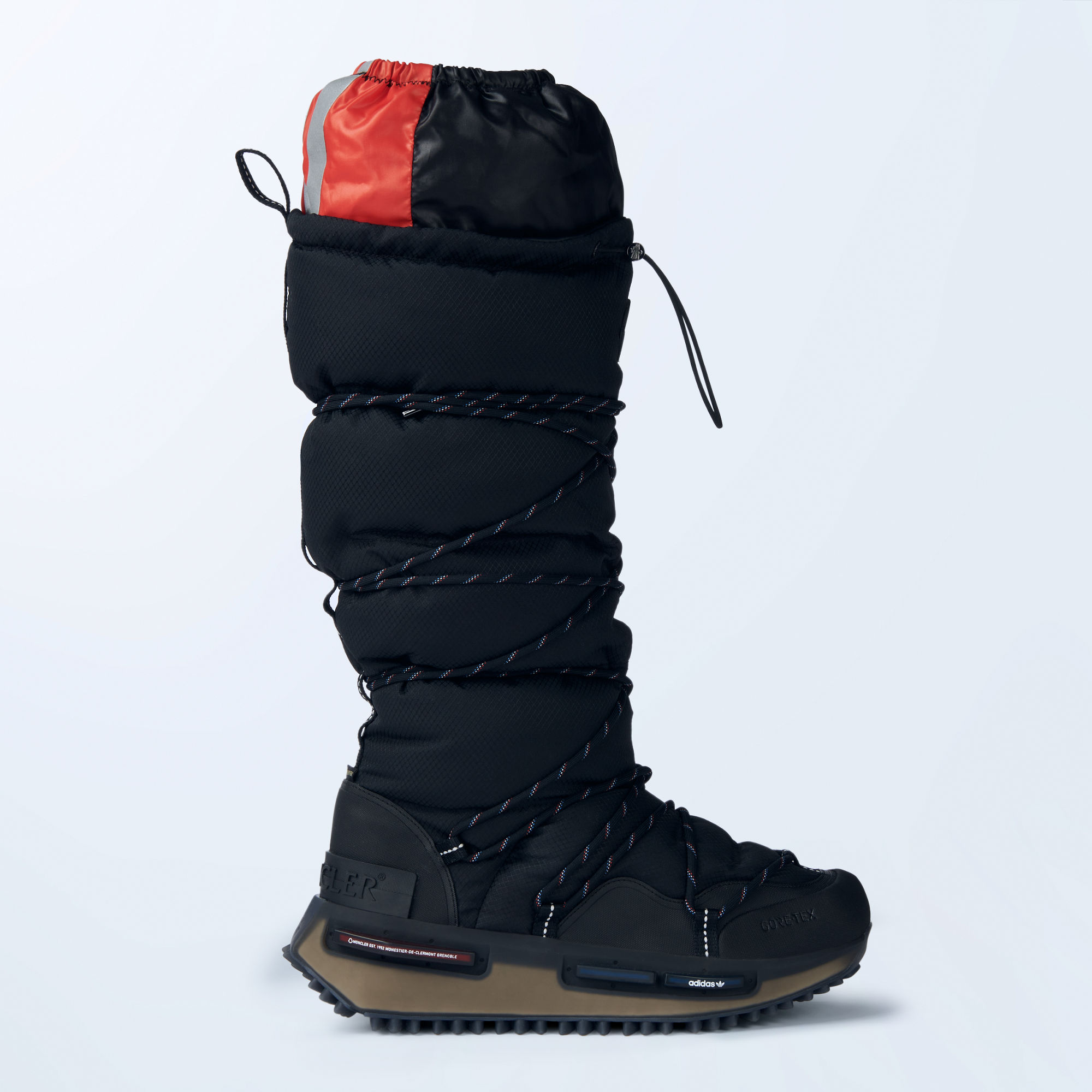 Adidas Moncler Nmd High Boots Men Cblack Size 7