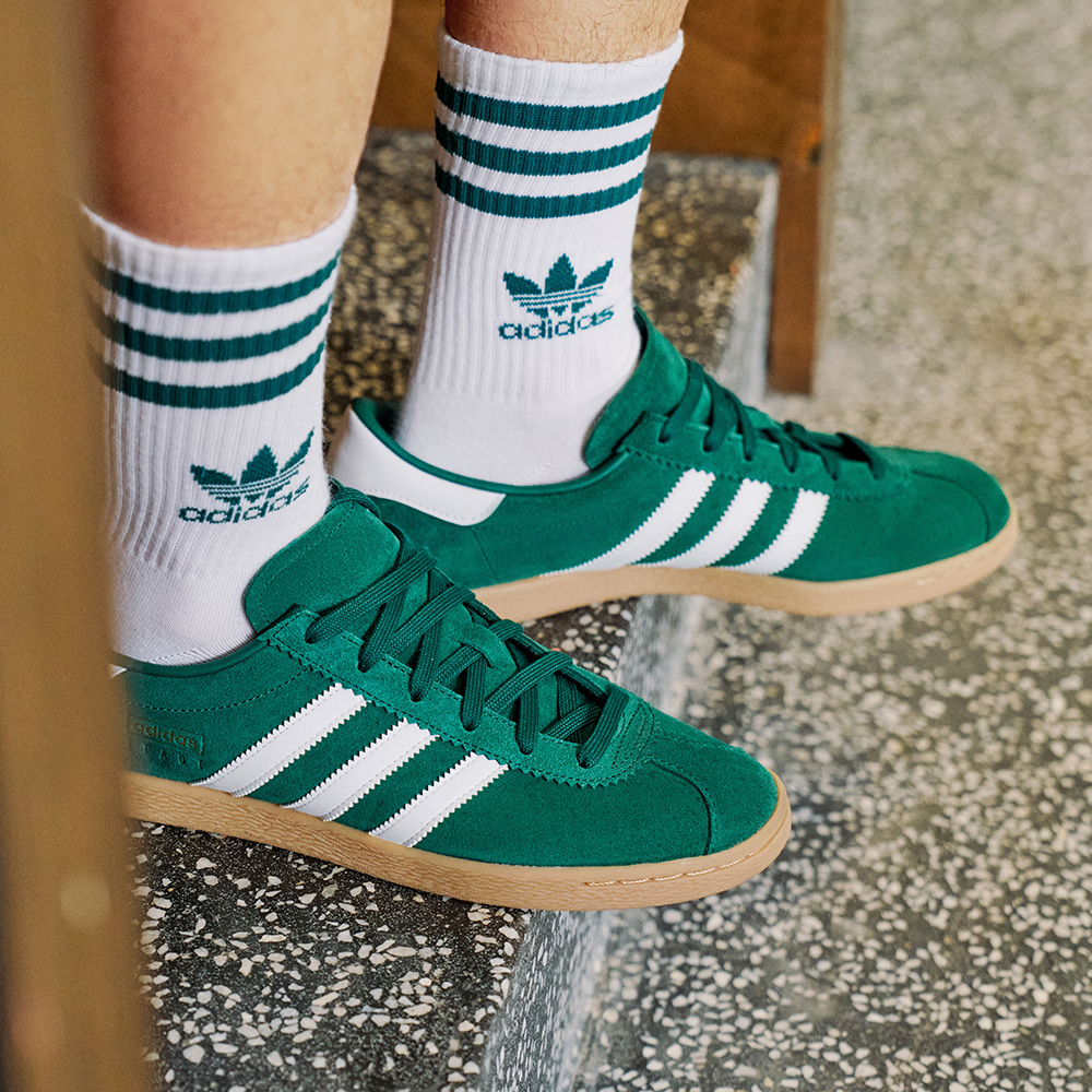 STADT SHOES GREEN MEN adidas Hong Kong Official Online Store