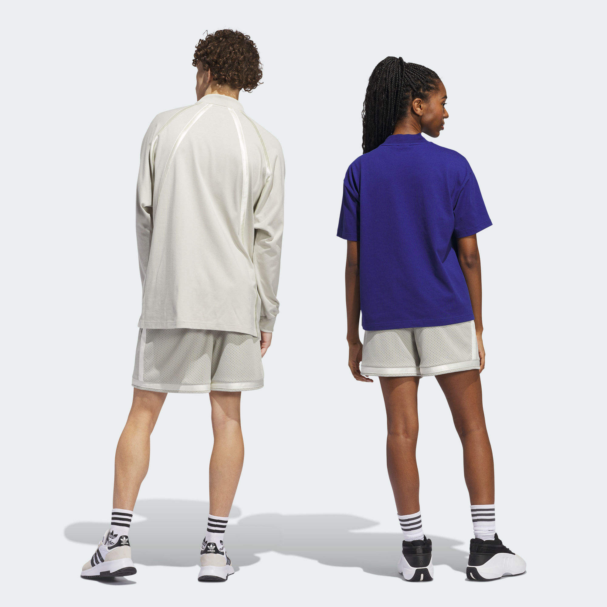 短褲（中性） - 灰色| 男子,女子| adidas(愛迪達)香港官方網上商店