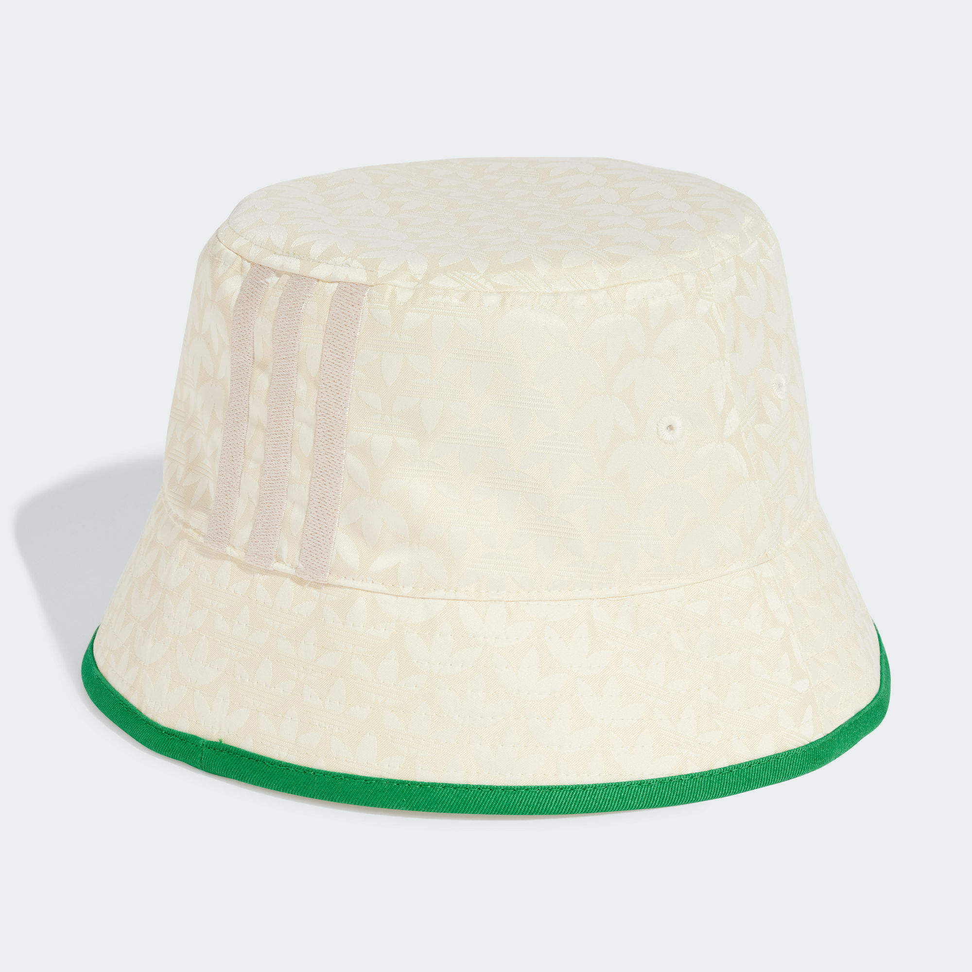 三葉單色圖案漁夫帽（提花布） - 米色| 女子| adidas(愛迪達)香港官方 